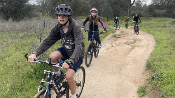 scouts on biking merit badge ride