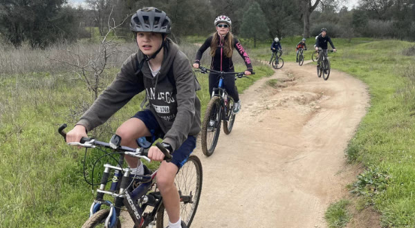 scouts mountain bike ride
