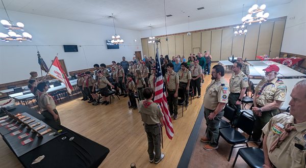 scouts court of honor flag ceremony