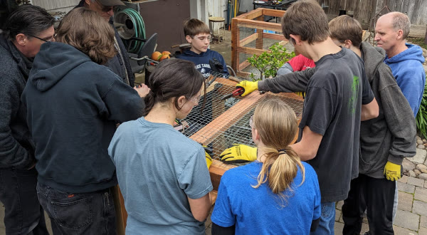 scouts eagle scout project build